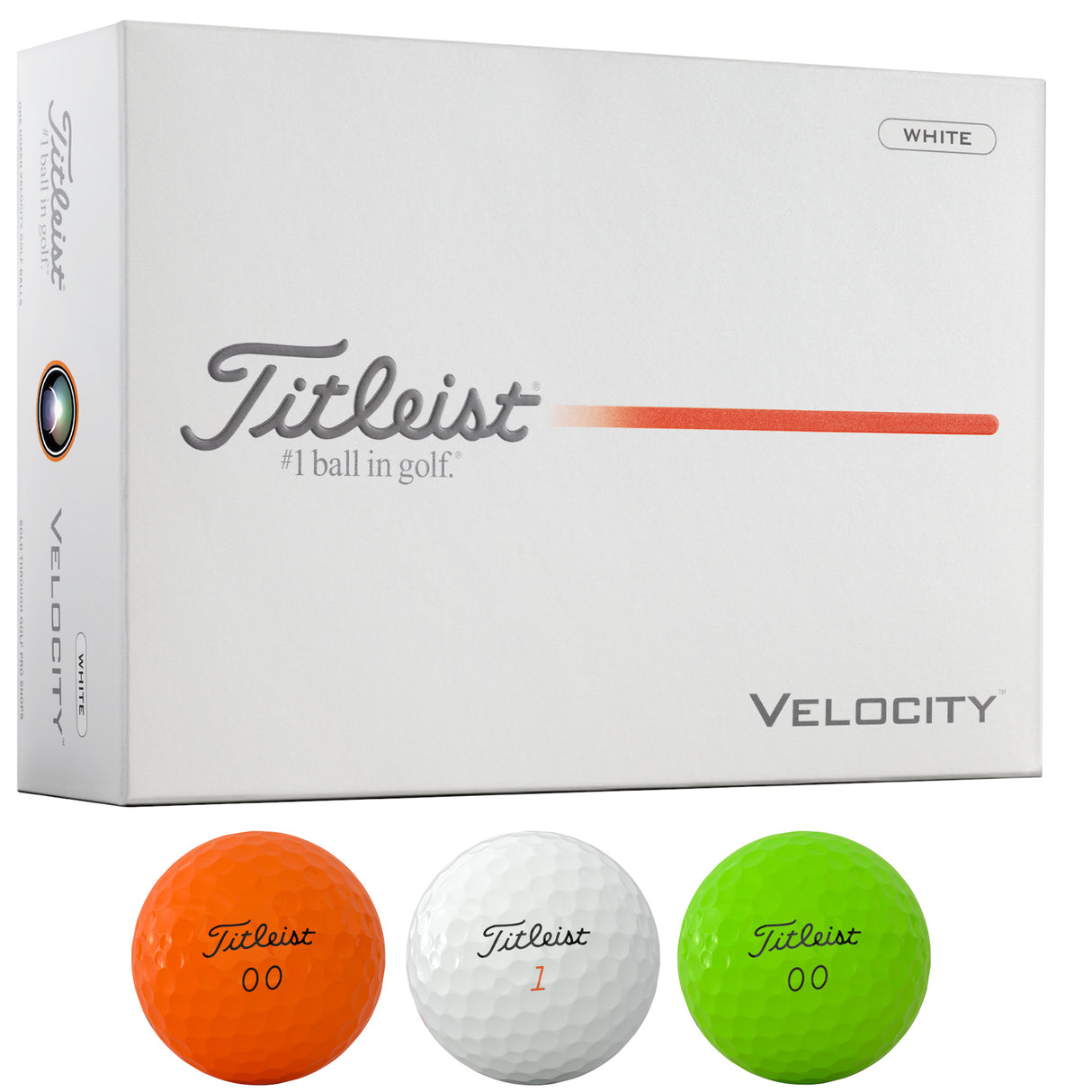 Titleist 2026 Velocity Golfbälle, 12 Stück - Golflaedchen.de