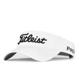 Titleist Tour Performance Herren Visor, Weiß / Schwarz