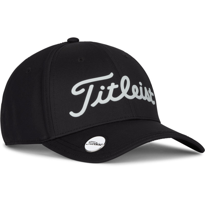 Titleist Players Performance Ball Marker Cap, Schwarz / Weiß