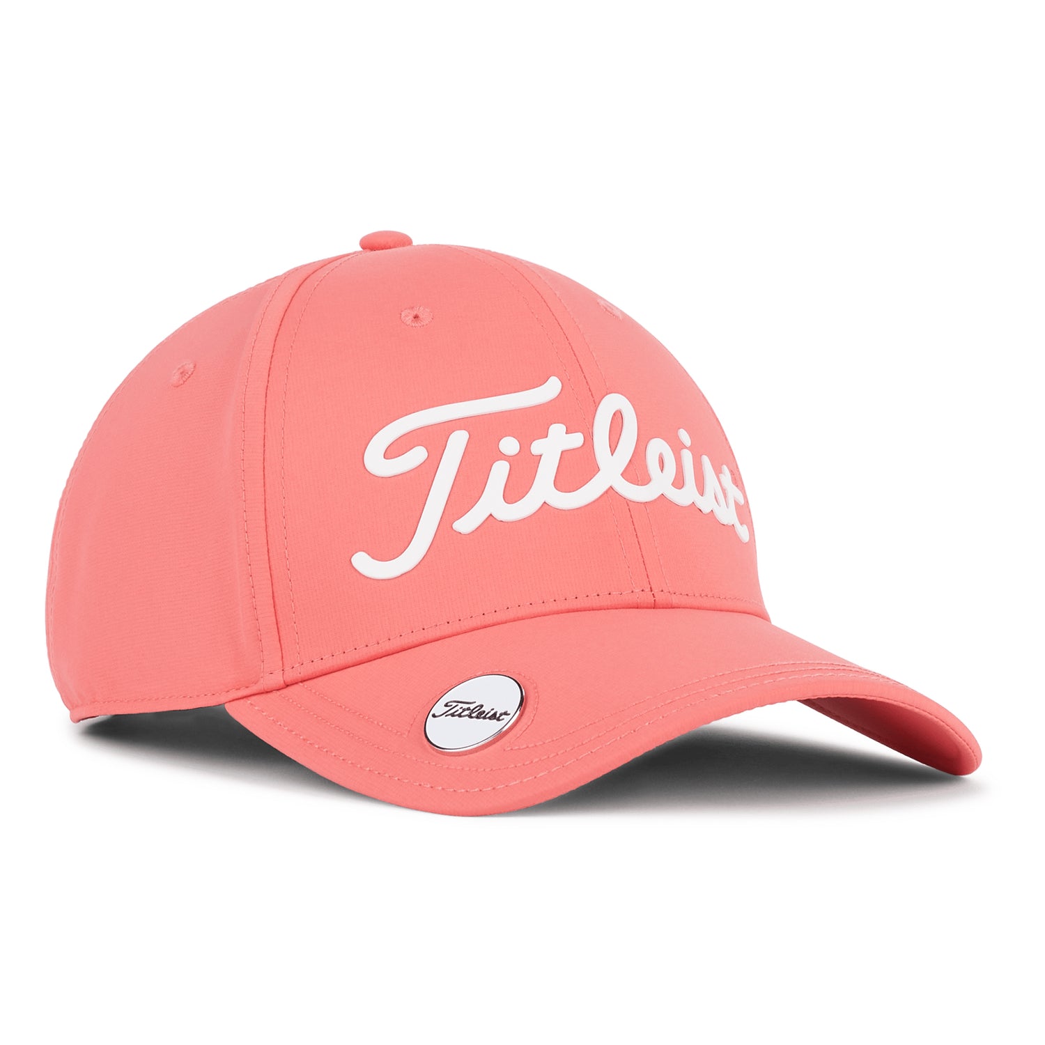 Titleist 2025 Players Performance Ball Marker Cap, Coral - Golflaedchen.de
