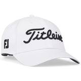 Titleist 2026 Tour Performance Herren Cap, Weiß / Schwarz