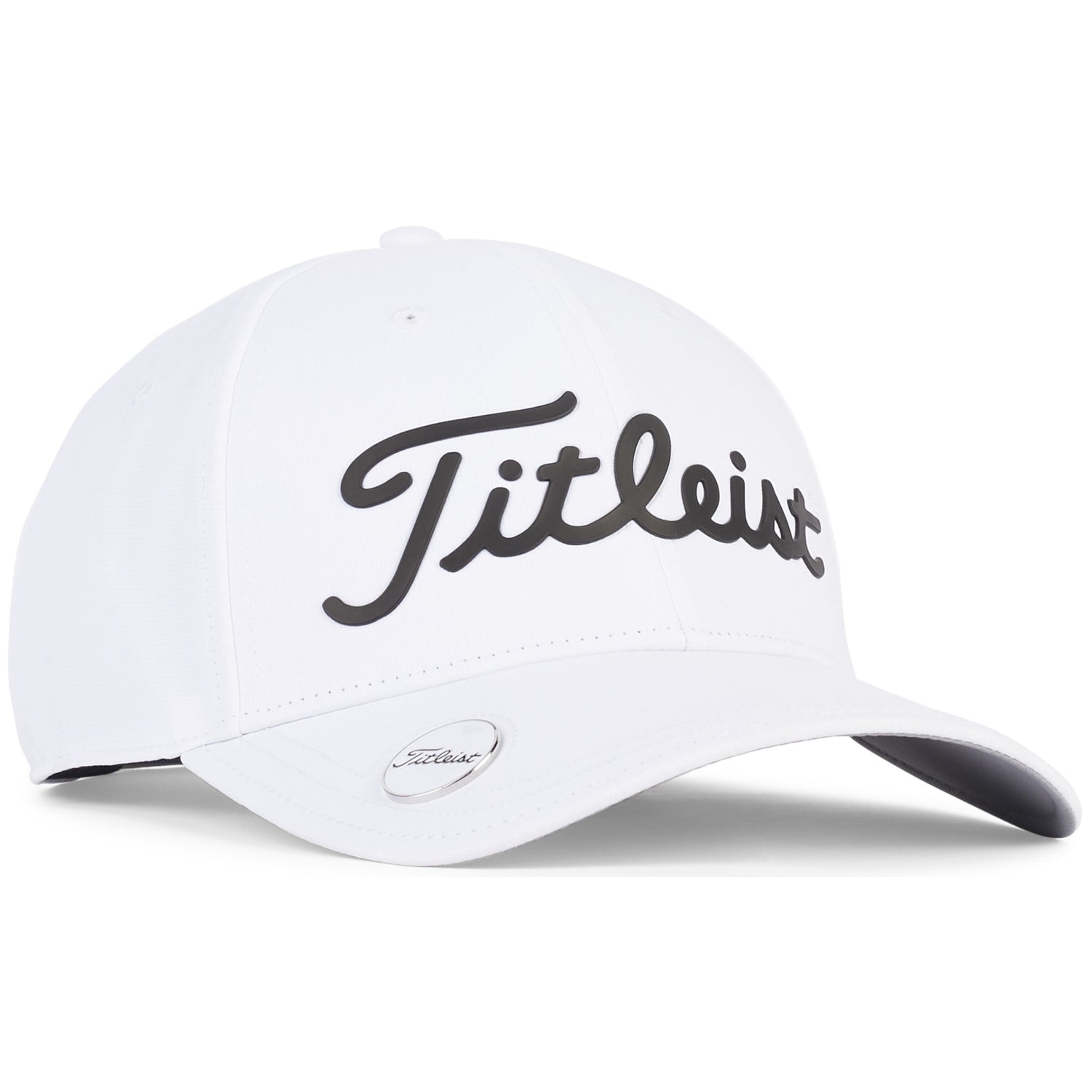 Titleist 2026 Players Performance Ball Marker Cap, Weiß / Schwarz