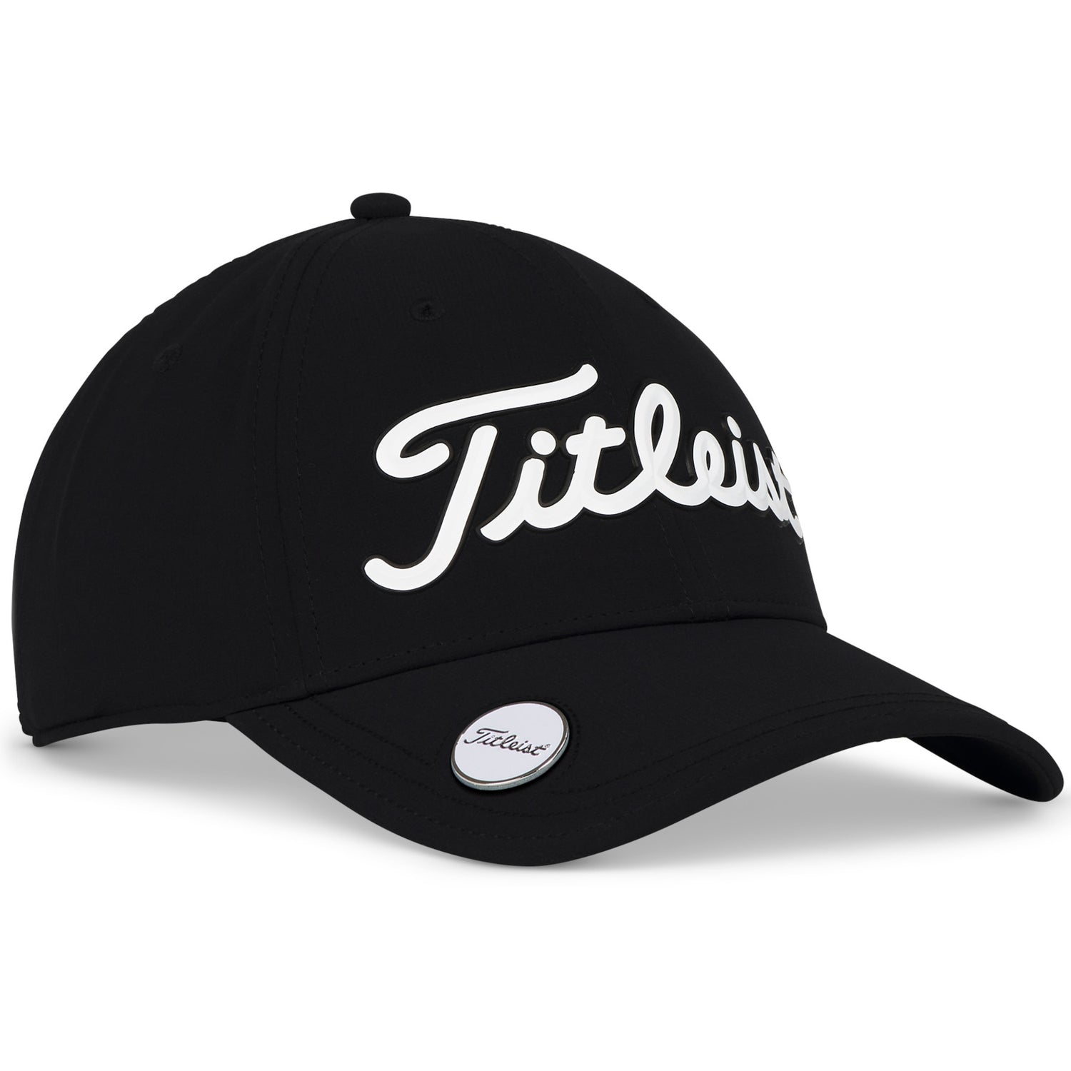 Titleist 2026 Players Performance Ball Marker Cap, Schwarz / Weiß