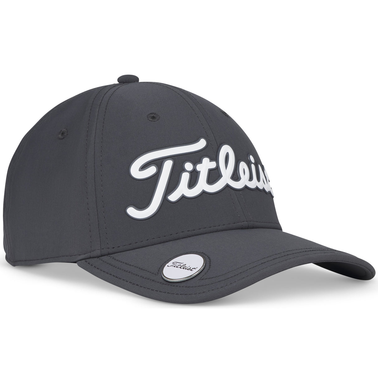 Titleist 2026 Players Performance Ball Marker Cap, Dunkelgrau