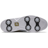 FootJoy Traditions Damen Golfschuhe, Weiß / Hellbraun