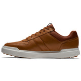 FootJoy Contour Casual Herren Golfschuhe, Braun / Weiß