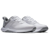 FootJoy Pro Lite Herren Golfschuhe, Weiß / Grau