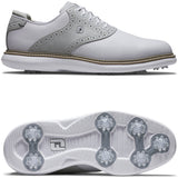 FootJoy Traditions Herren Golfschuhe, Weiß / Grau