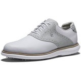 FootJoy Traditions Herren Golfschuhe, Weiß / Grau