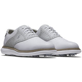 FootJoy Traditions Herren Golfschuhe, Weiß / Grau