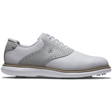 FootJoy Traditions Herren Golfschuhe, Weiß / Grau