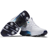 FootJoy Hyperflex Carbon Herren Golfschuhe, Weiß / Navy / Blau