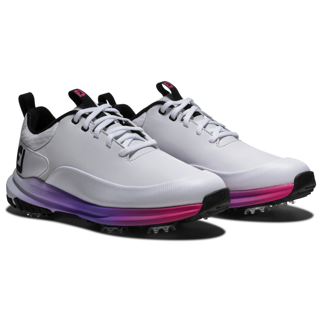 FootJoy 2026 Tour Rival Damen Golfschuhe, Weiß / Pink