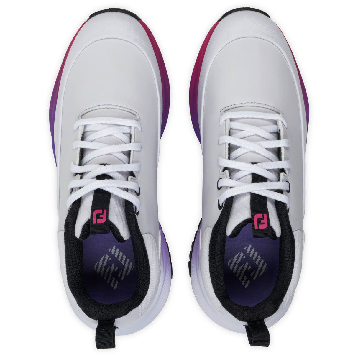 FootJoy 2026 Tour Rival Damen Golfschuhe, Weiß / Pink