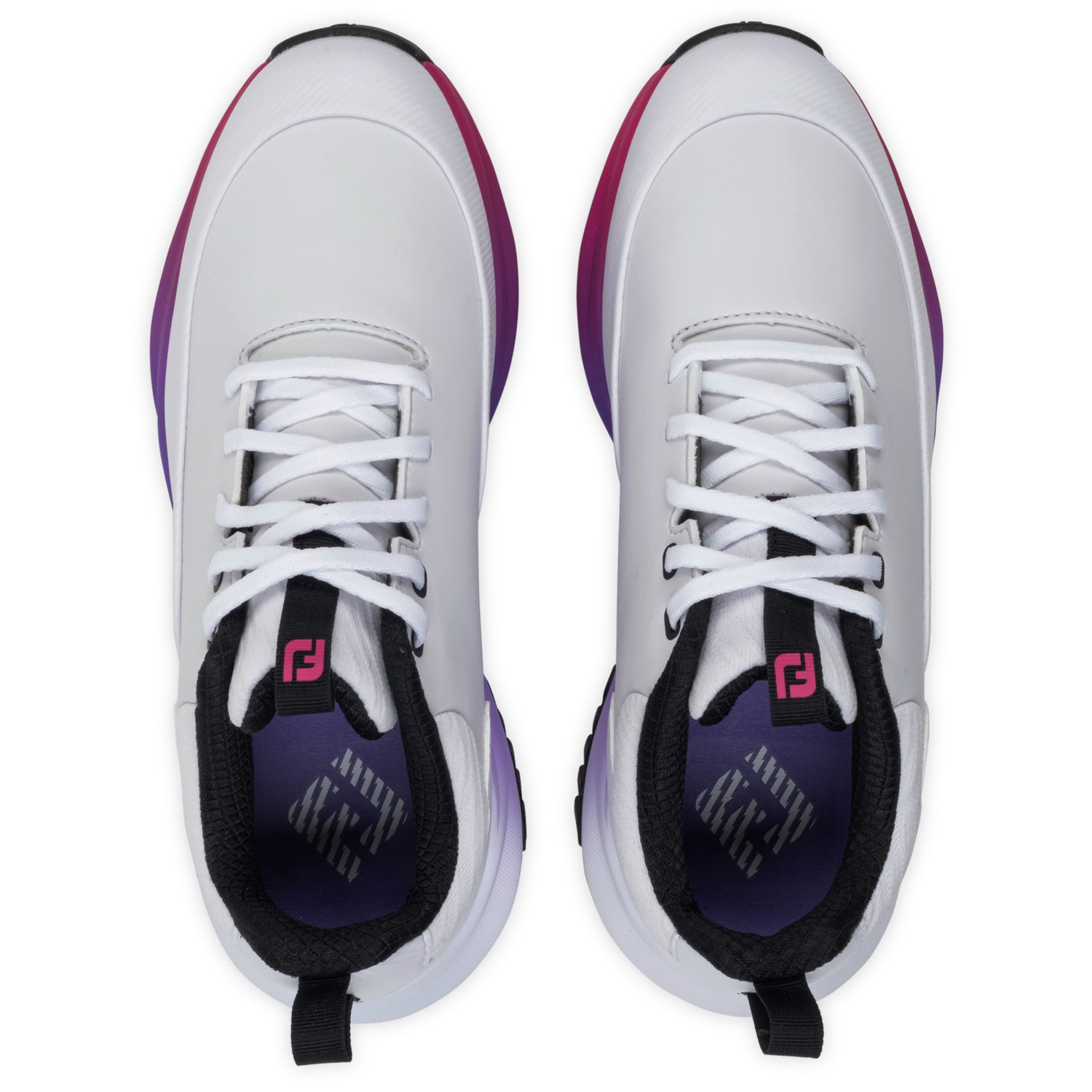 FootJoy 2026 Tour Rival Damen Golfschuhe, Weiß / Pink