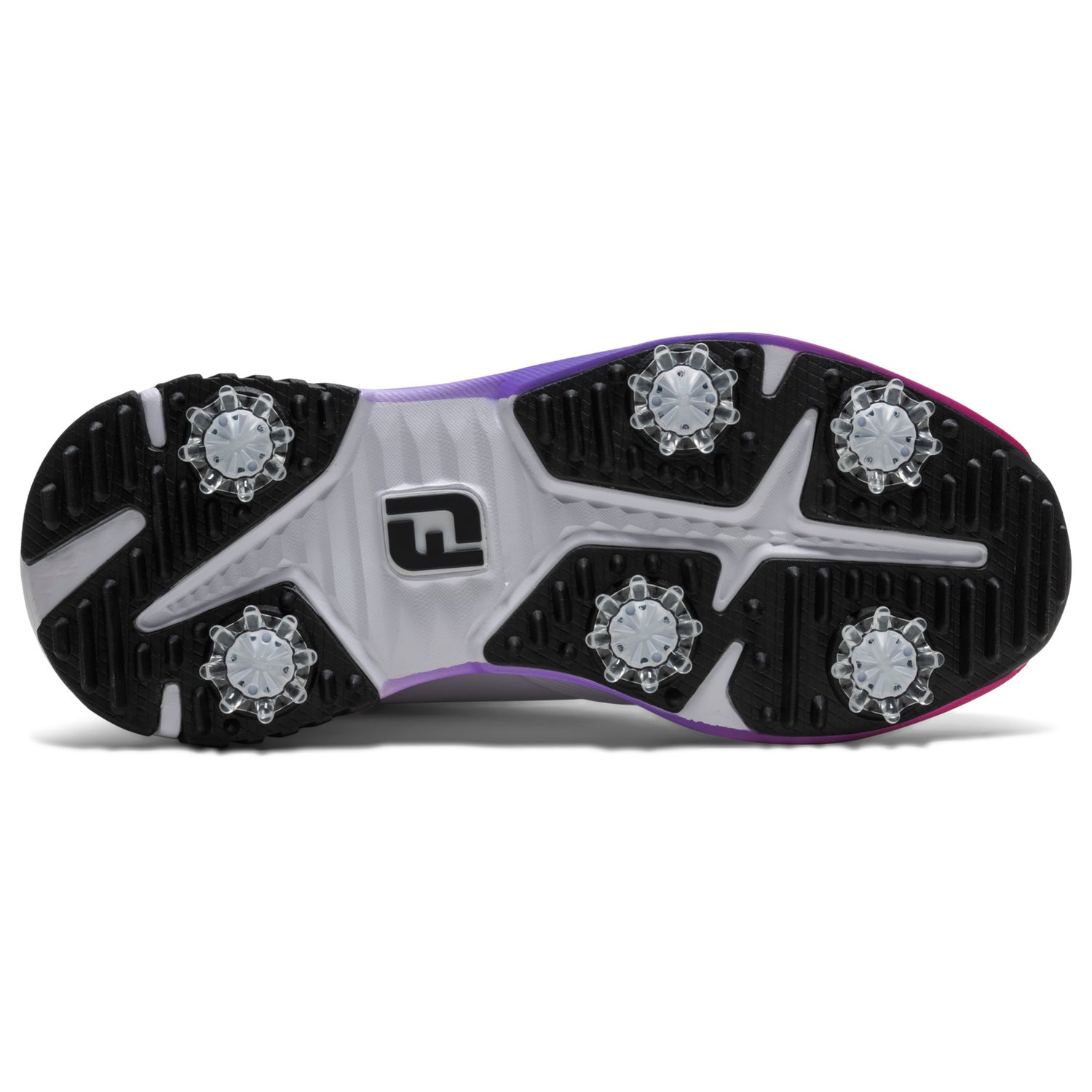 FootJoy 2026 Tour Rival Damen Golfschuhe, Weiß / Pink