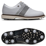 FootJoy 2026 Premier Series Packard Herren Golfschuhe, Weiß / Grau