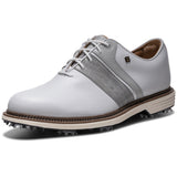 FootJoy 2026 Premier Series Packard Herren Golfschuhe, Weiß / Grau