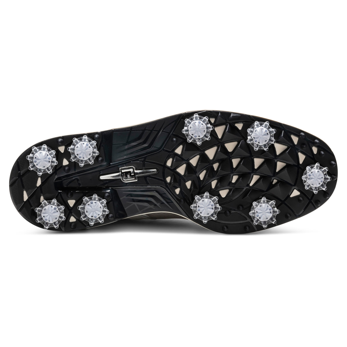 FootJoy 2026 Premier Series Packard Herren Golfschuhe, Weiß / Grau