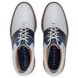 FootJoy 2026 Premier Series Packard Herren Golfschuhe, Weiß / Navy