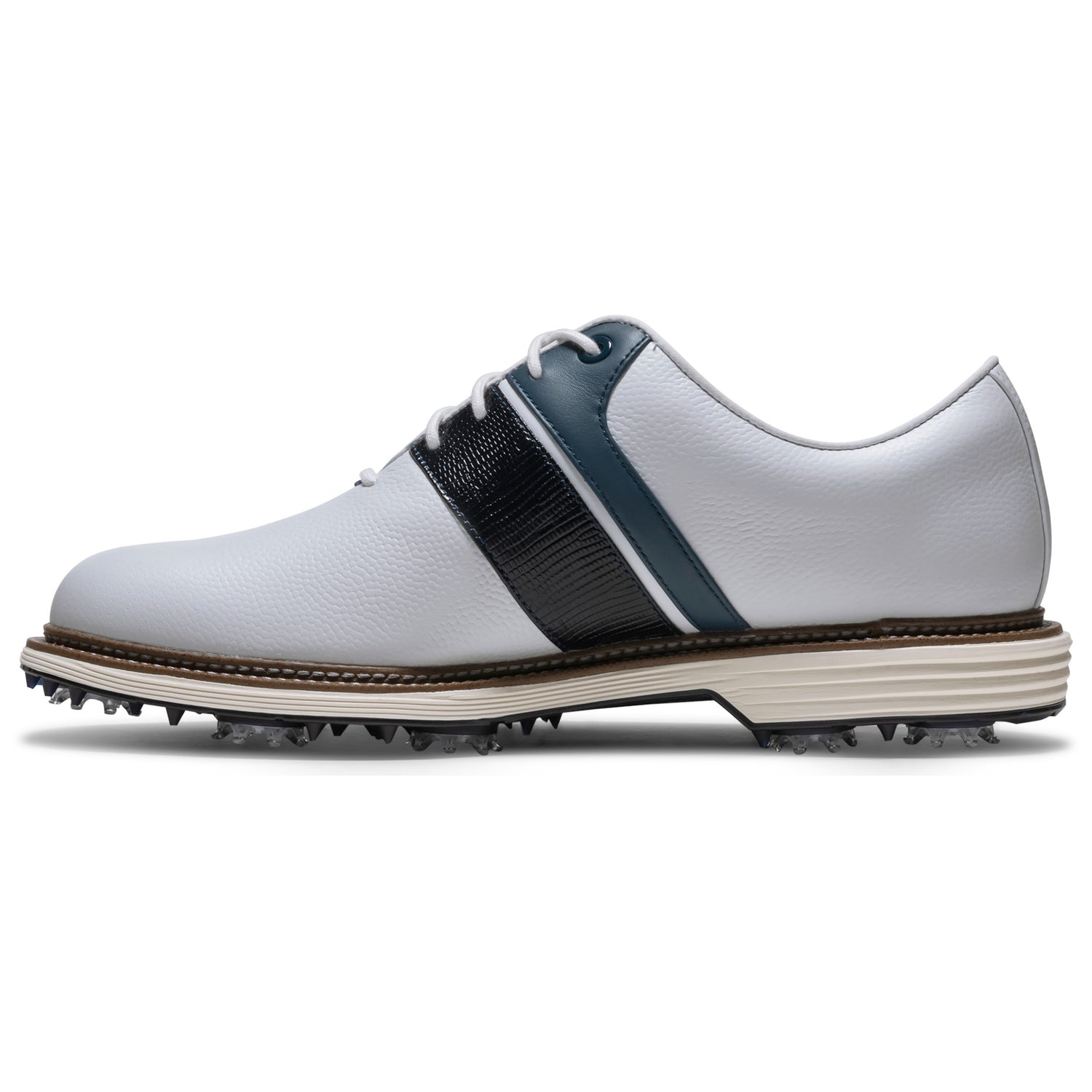 FootJoy 2026 Premier Series Packard Herren Golfschuhe, Weiß / Navy