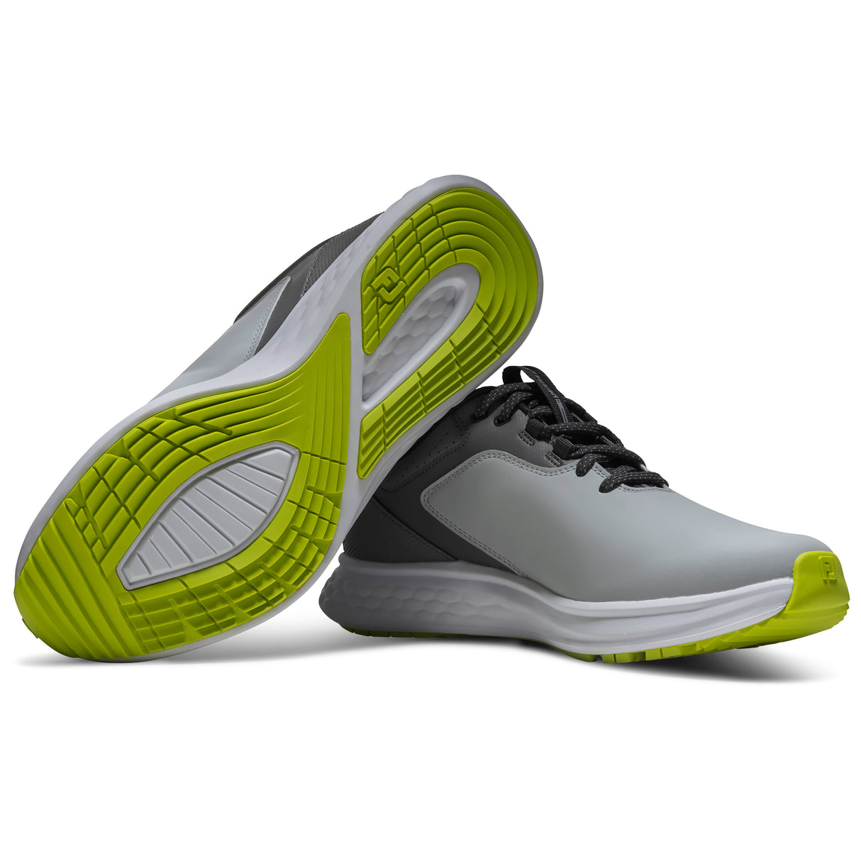 FootJoy Pulse Herren Golfschuhe, Grau / Weiß / Grün