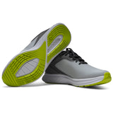 FootJoy Pulse Herren Golfschuhe, Grau / Weiß / Grün
