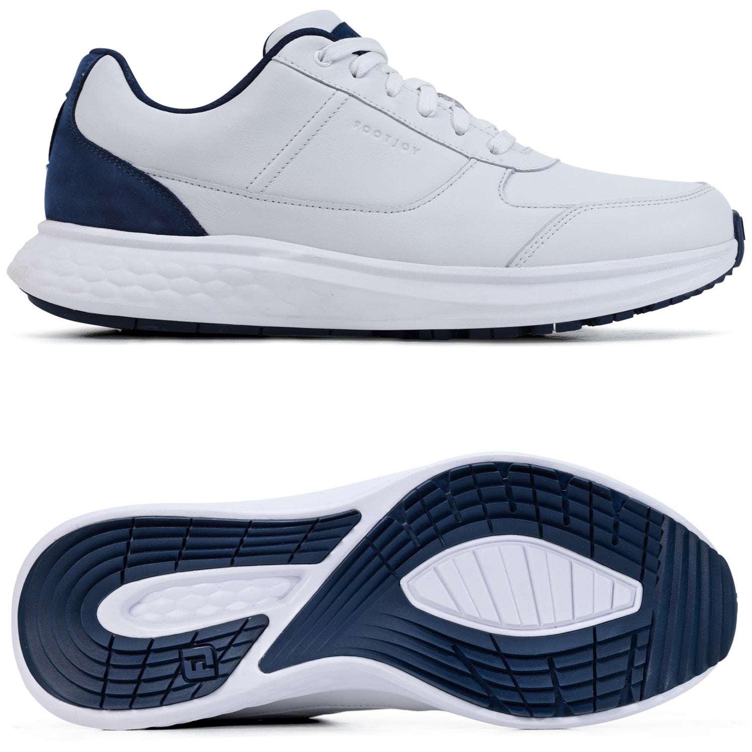 FootJoy Hampton Herren Golfschuhe, Weiß / Navy