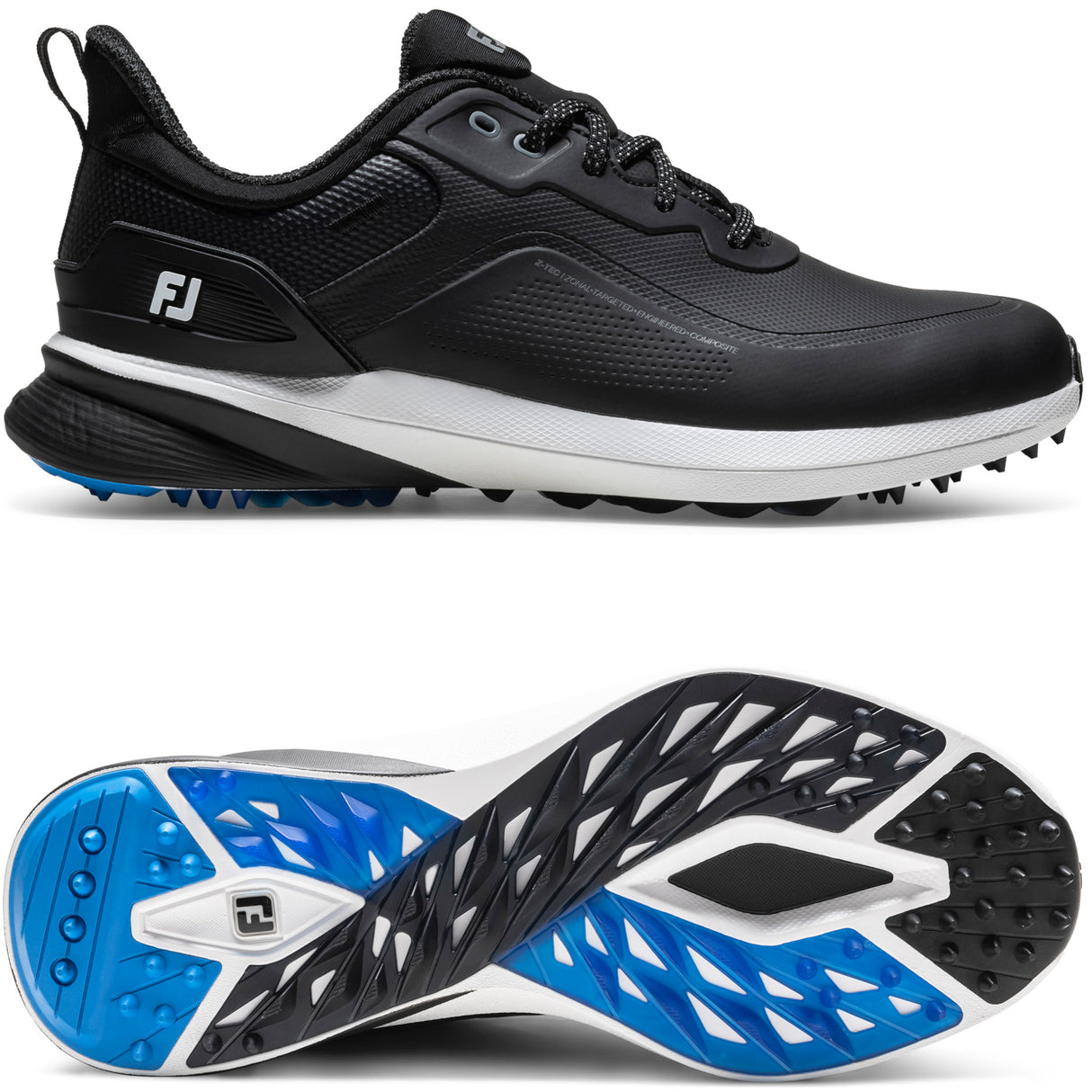 FootJoy 2026 Pro SL Herren Golfschuhe, Schwarz / Weiß