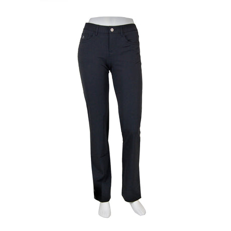 Alberto Golf Anja 3xDry Cooler Damen Golfhose, Schwarz - Golflaedchen.de