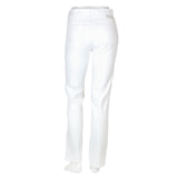 Alberto Golf Anja 3xDry Cooler Damen Golfhose, Weiß