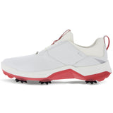 Ecco Biom G5 GTX BOA Damen Golfschuhe, Weiß / Rot