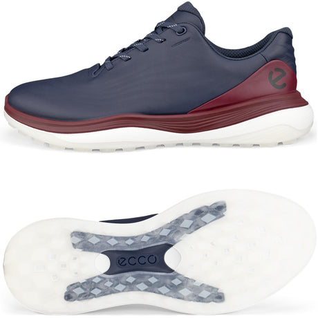 Ecco LT1 Herren Golfschuhe, Marine / Rot