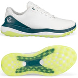 Ecco LT1 Herren Golfschuhe 2026, Weiß / Grün