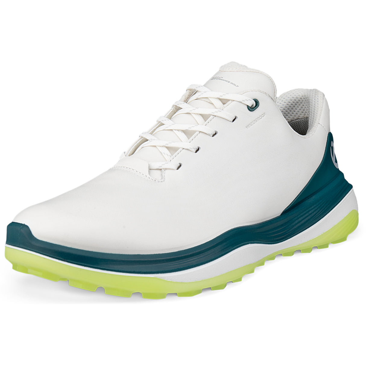 Ecco LT1 Herren Golfschuhe 2026, Weiß / Grün