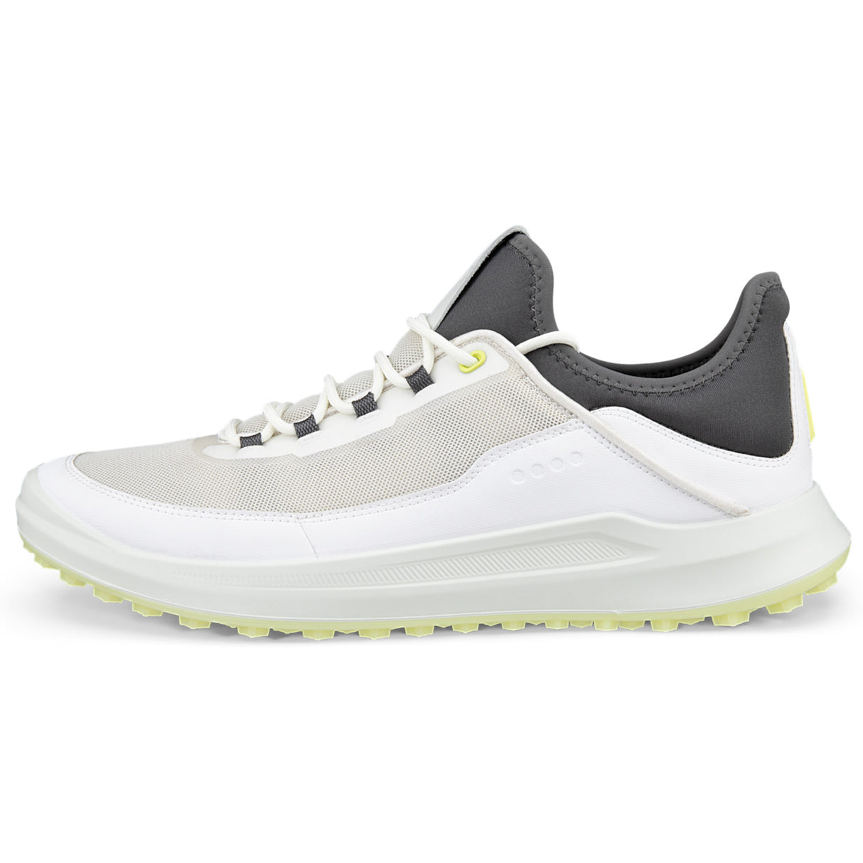 Ecco Core Herren Golfschuhe, Weiß / Grau