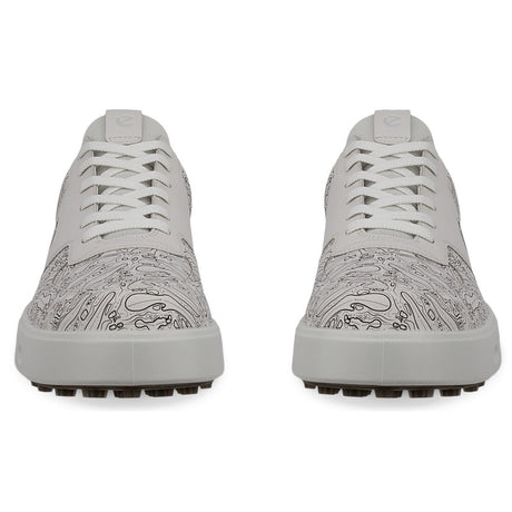 Ecco Street 720 Herren Golfschuhe, Offwhite gemustert - Golflaedchen.de
