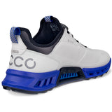 Ecco Biom C4 GTX BOA Herren Golfschuhe, Weiß / Blau
