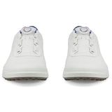 Ecco 2026 Core BOA Herren Golfschuhe, Weiß / Blau