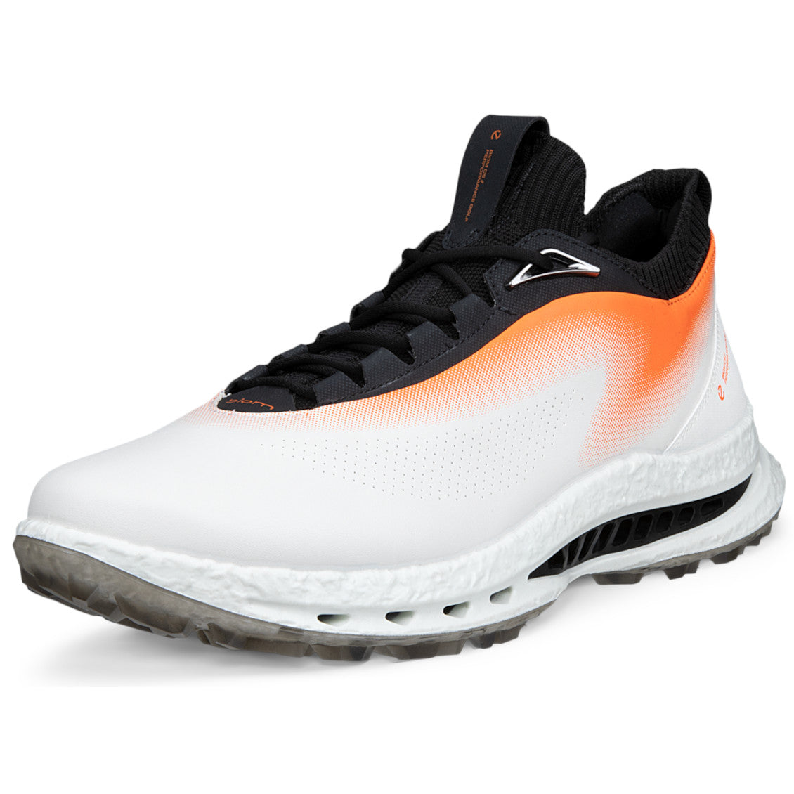 Ecco Biom C5 GTX Herren Golfschuhe, Weiß / Orange