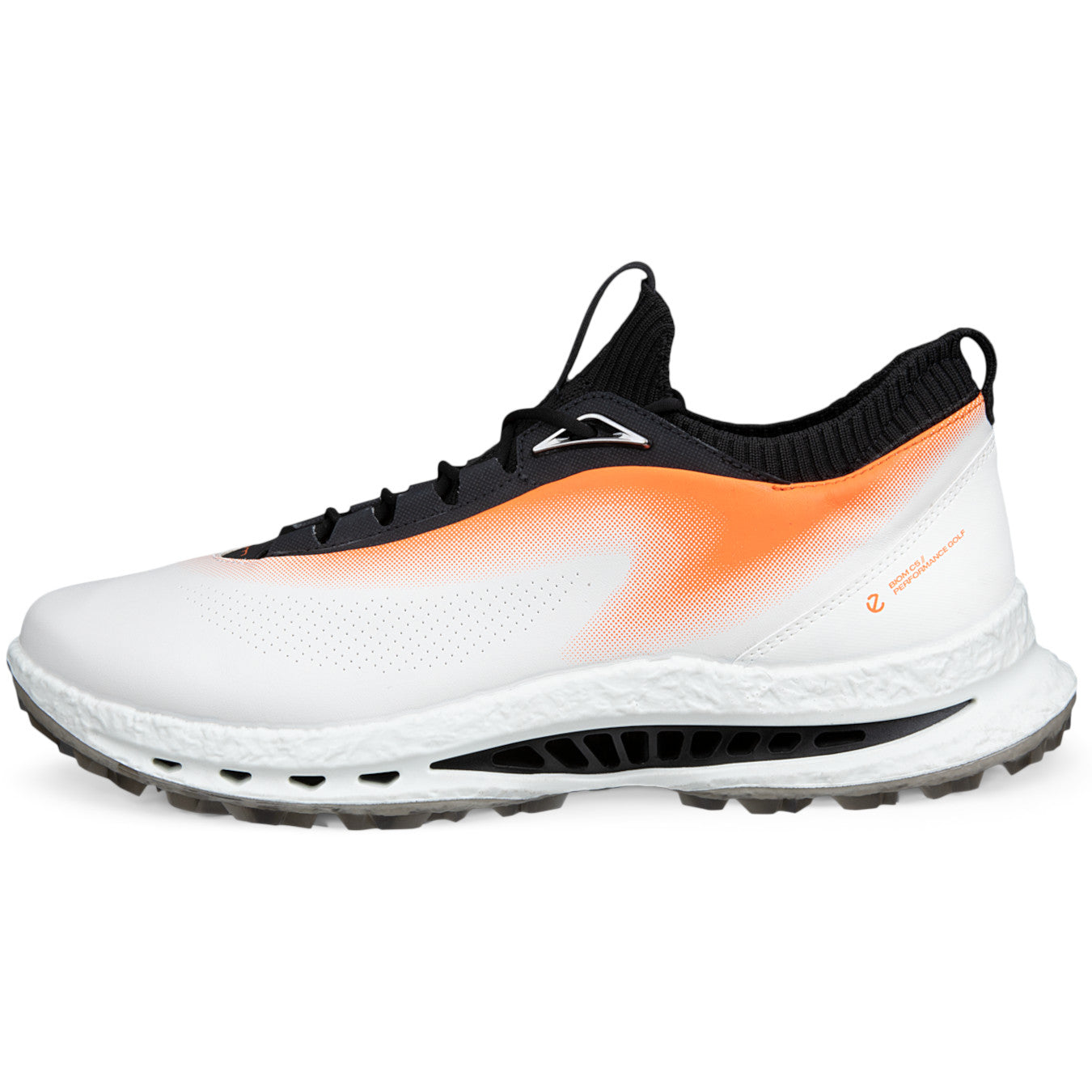 Ecco Biom C5 GTX Herren Golfschuhe, Weiß / Orange