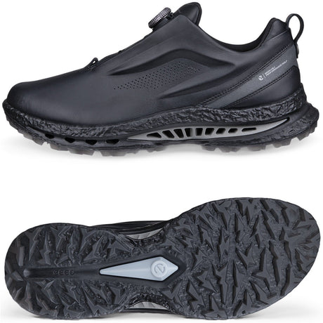 Ecco Biom C5 Premium GTX BOA Herren Golfschuhe, Schwarz / Silbergrau - Golflaedchen.de