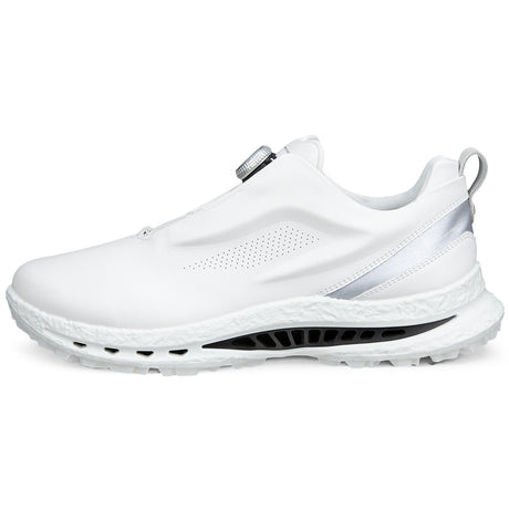 Ecco Biom C5 Premium GTX BOA Herren Golfschuhe, Weiß / Silbergrau - Golflaedchen.de