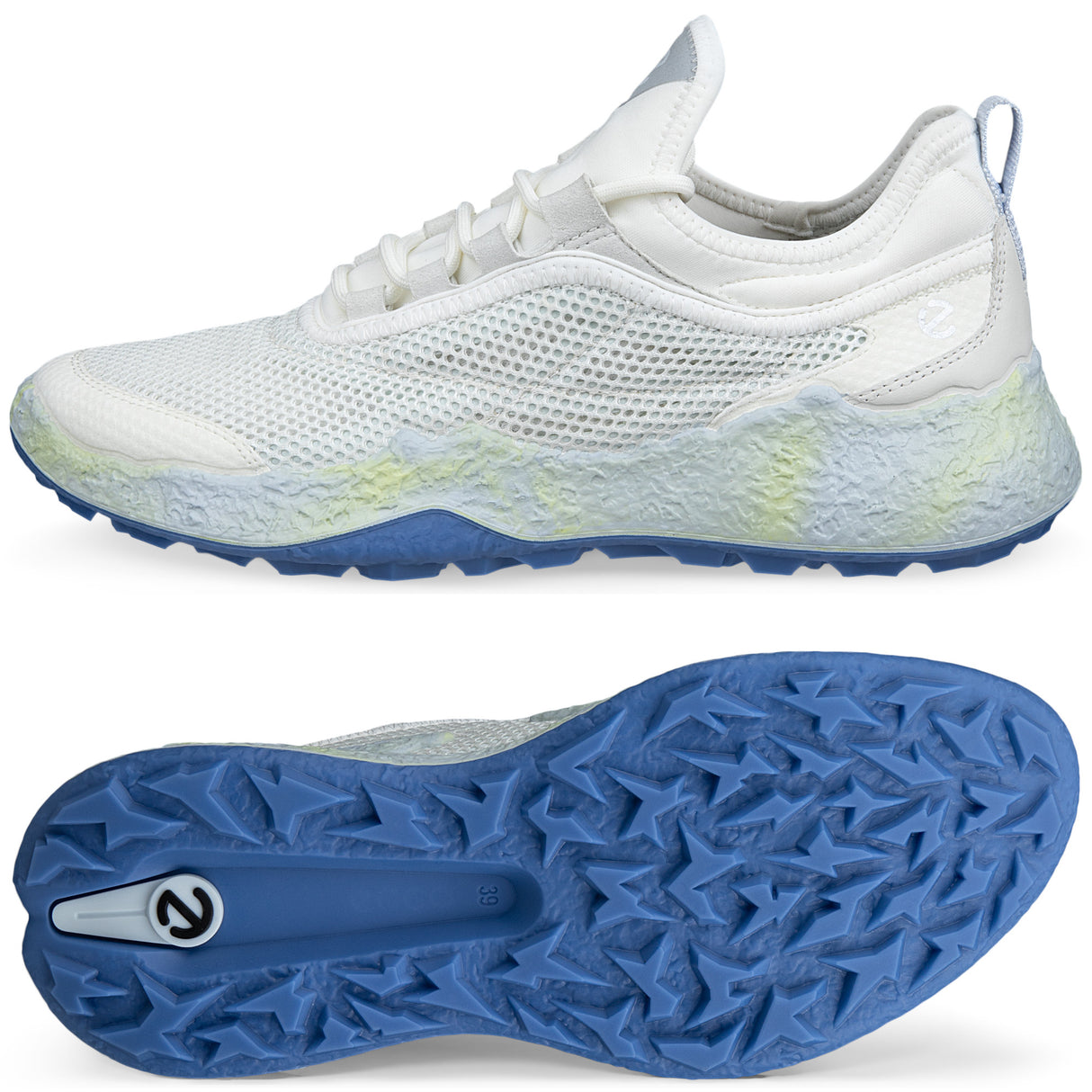 Ecco Biom H5.2 Hybrid Mesh Damen Golfschuhe 2026, Weiß / Blau