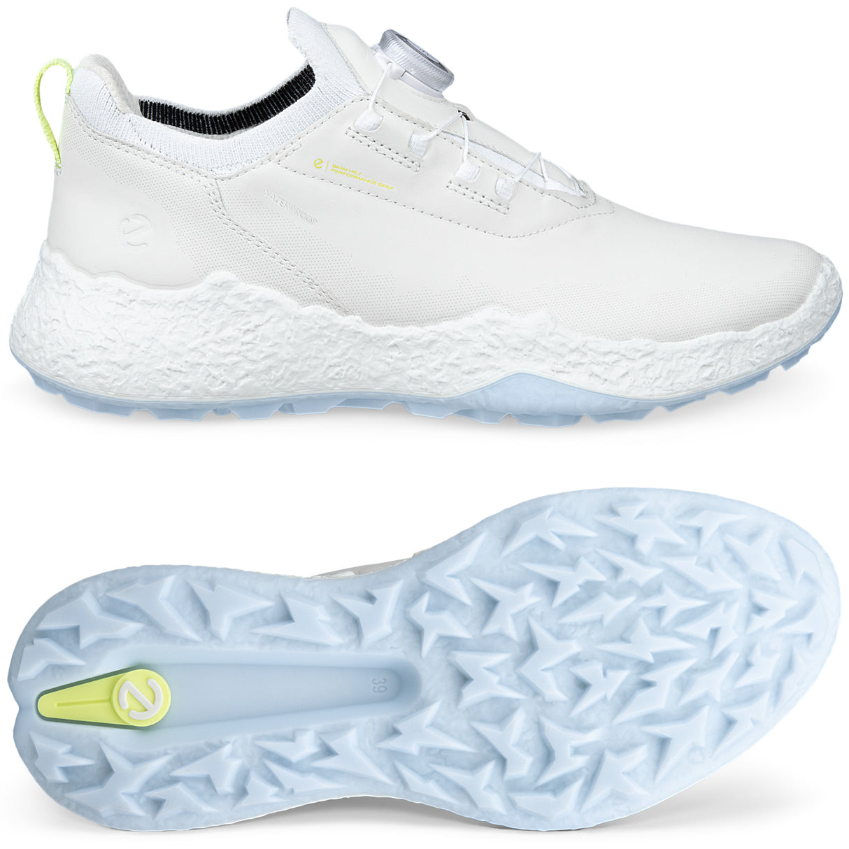 Ecco Biom H5.2 BOA Damen Golfschuhe 2026, Weiß / Blau