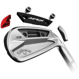 Callaway Apex CB 24 Eisen, Stahlschaft, Herren Rechtshand