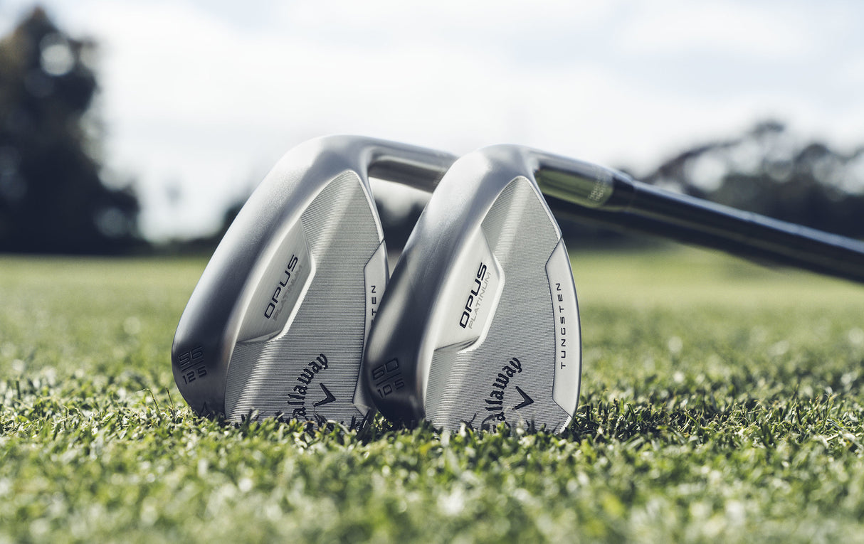 Callaway Opus Platinum Wedge, Chrome Finish, Stahlschaft, Herren Rechtshand