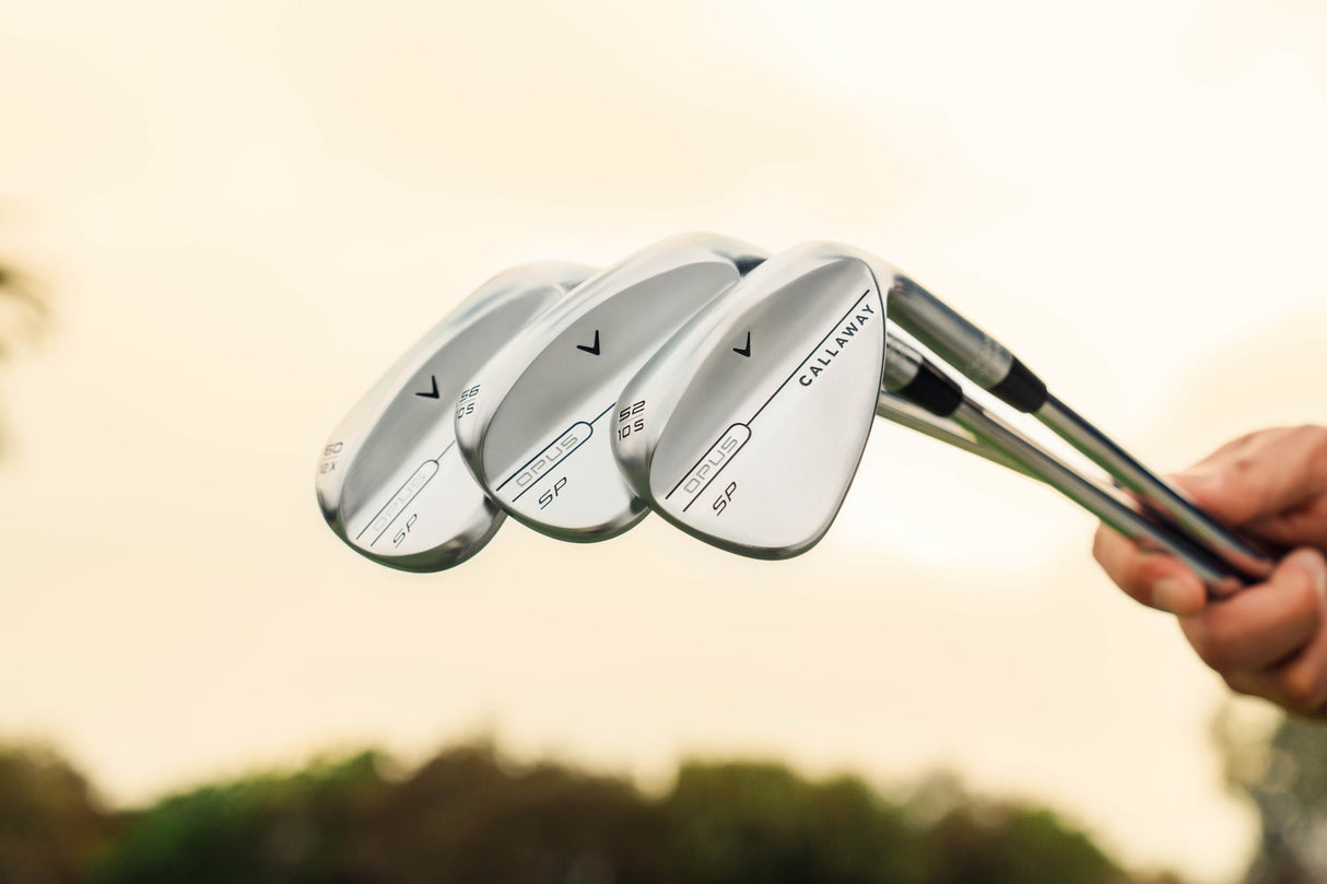 Callaway Opus SP Wedge, Brushed Chrome, Graphitschaft, Damen Rechtshand - Golflaedchen.de