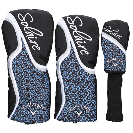 Callaway 2025 Solaire Damen Komplettset / Golfset, Blau / Schwarz, Rechtshand