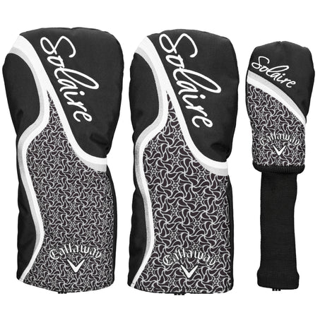Callaway 2025 Solaire Damen Komplettset / Golfset, Schwarz / Grau, Rechtshand